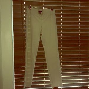 Eileen Fisher Slim Ankle Pants With Yoke white